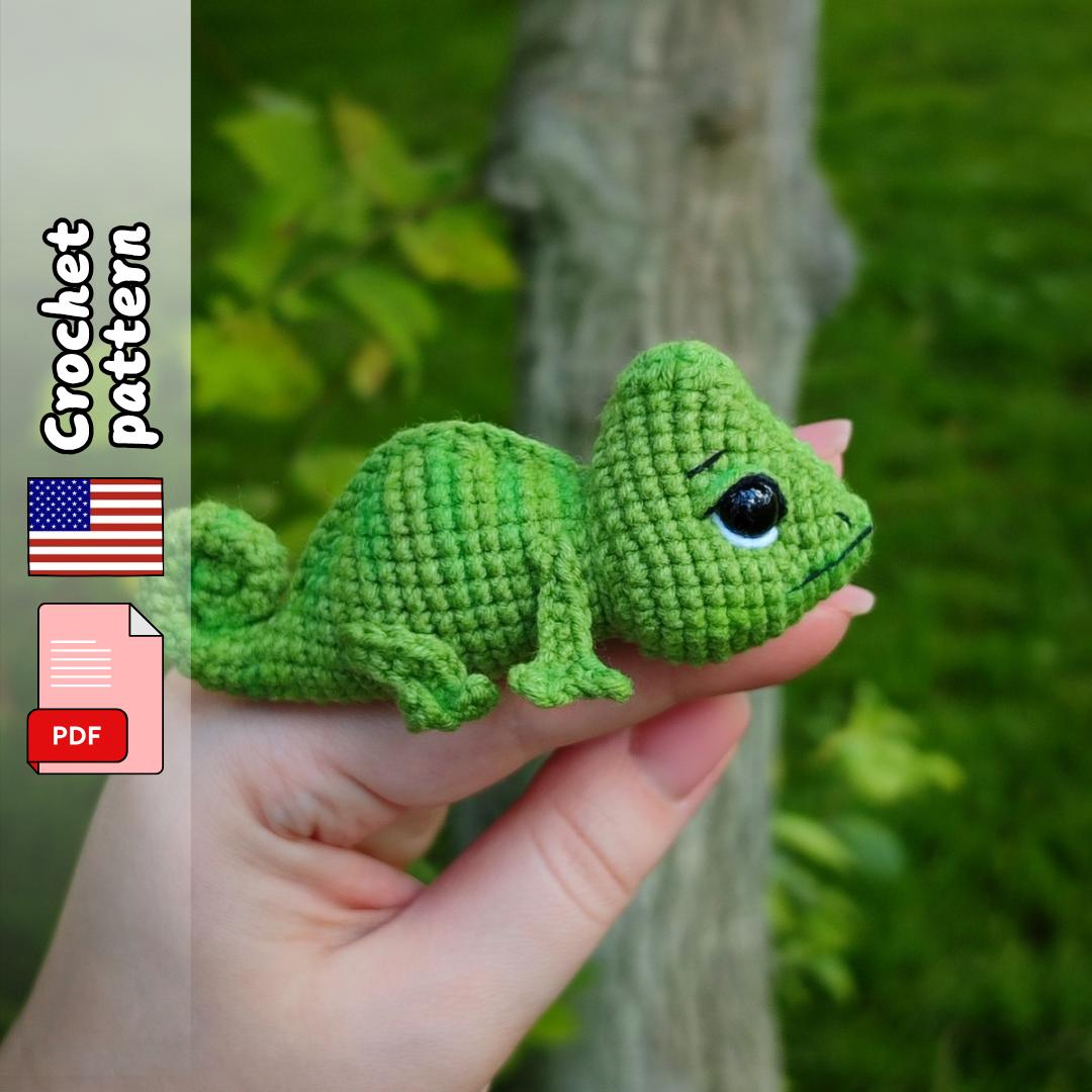 30 Chameleon Crochet Patterns to Stitch for Gifts, Decor, and Playful Amigurumi 8 Chameleon. Crochet pattern. Amigurumi animals. PDF file English