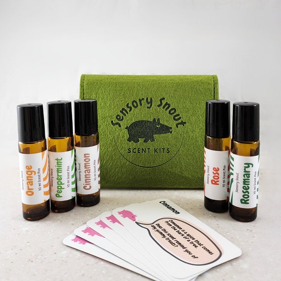 Sensory Snout Scent Kit: Autism/ADHD Support Toy with Activity Cards