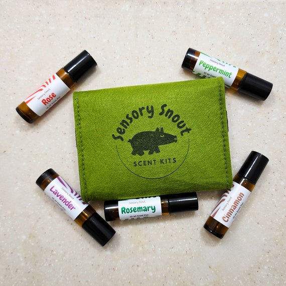 Sensory Snout Scent Kit: Autism/ADHD Support - 5 Essential Oil Scents
