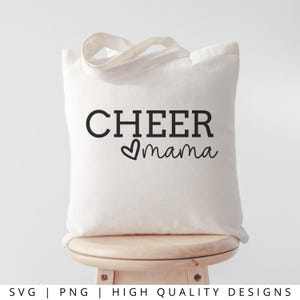 CHEER SVG PNG - Cheer Mama Svg, Cheerleading Svg, Cut File, Cricut Svg, Cheer Sublimation, Cheer Mom, Mom Life Svg, Cheer Love, Cheerleader
