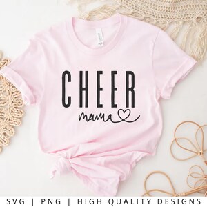 CHEER SVG PNG - Cheer Mama Svg, Cheerleading Svg, Cut File, Cricut Svg, Cheer Sublimation, Cheer Mom, Mom Life Svg, Cheer Love, Cheerleader