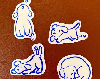 Just Dog Things - Cute Dog Stickers