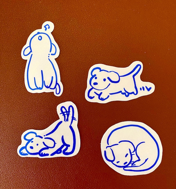 Just Dog Things - Cute Dog Stickers