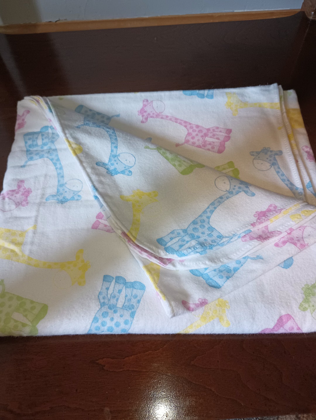 Giraffe Baby Blanket Etsy