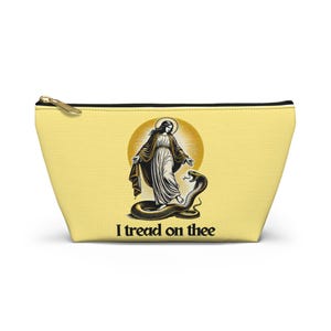 Hail Mary Tread On Thee Rosary Chapel Veil Bag Catholic Mass Case I Tread Where I PleasemBlessed Virgin Mary RCIA Our Lady Guadalupe image 9