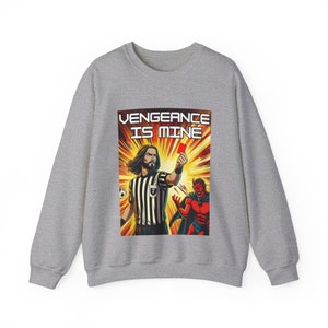 Sweat-shirt de football drôle de Jésus, il est ressuscité, chemise de football meme La vengeance est à moi, boisson, humour chrétien, bible, dieu meme, manches longues