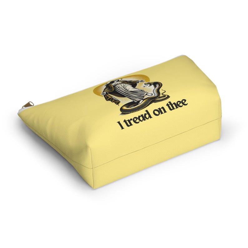 Hail Mary Tread On Thee Rosary Chapel Veil Bag Catholic Mass Case I Tread Where I PleasemBlessed Virgin Mary RCIA Our Lady Guadalupe image 4