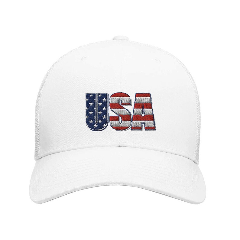 6-Pack Patriotic Baseball Caps - USA American Flag Trucker Hats For 4th Of July & Independence Day Events