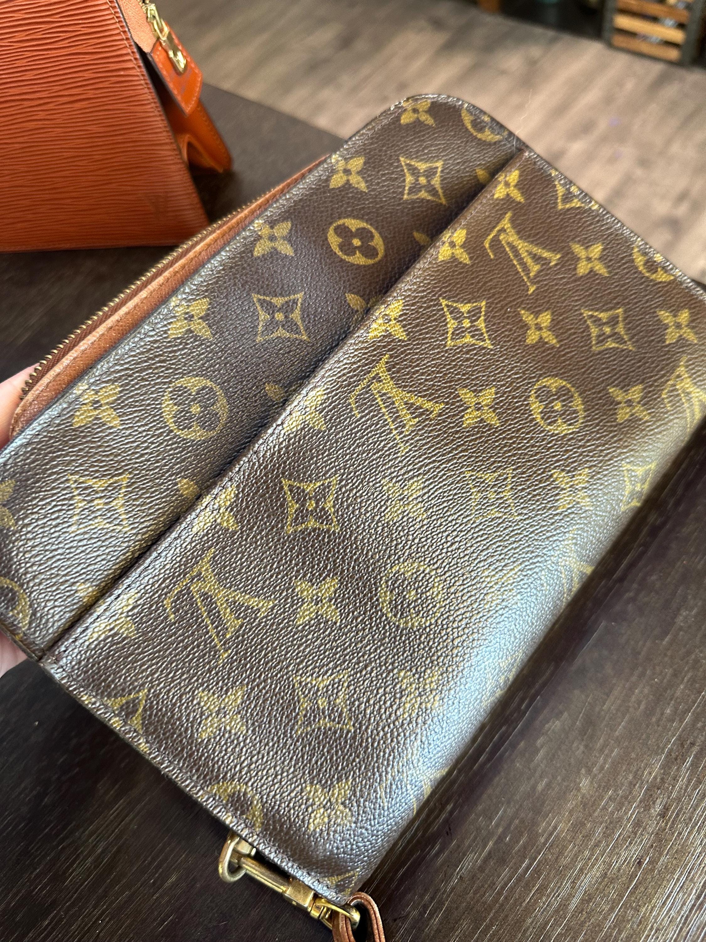 LOUIS VUITTON Orsay Vintage Clutch Etsy