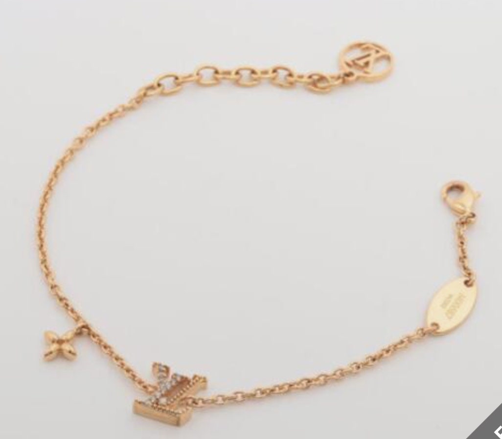 bracelet louis vuitton monogram chain m62486