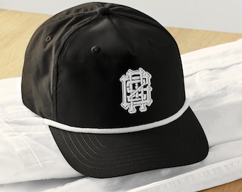 Griz bones Golf rope cap / Griz Festival Snapback hat