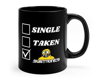 Subtronics Coffee Mug / Subtronics Valentines Coffee Cup / EDM Valentines Day Gift / Valentines Day Coffee Mug / Valentines Day Coffee Cup