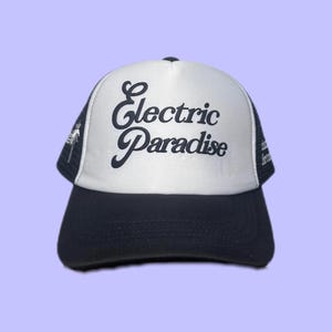 EDM Trucker Hat / Unisex EDM Hat / Rave Hat Music Festivals