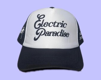 EDM Trucker Hat / Unisex EDM Hat / Rave Hat Music Festivals
