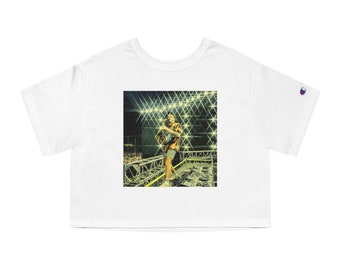 Griz Bright Lights Sax Crop Tee / Griz Crop T-shirt / Griz Festival Shirt / Griz Womens T-shirt