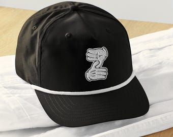 Zeds Dead Golf rope cap / Zeds Dead Festival Hat / Mens Womens EDM Dubstep Hat