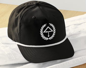 Of The Trees Golf rope cap / Of The Trees Festival Hat / Mens Womens Dubstep Hat