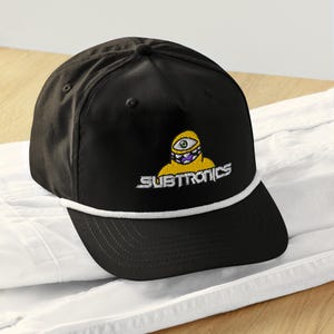 Subtronics Golf rope cap / Subtronics Festival Hat / Mens Womens EDM Dubstep Hat