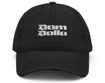 Dom Dolla Distressed Dad Hat / Dom Dolla Festival Hat