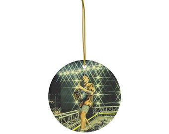 Griz Bright Lights Sax Christmas Ornament / Griz Holiday Ornament / Griz Holiday Gift / Griz Christmas Decoration / Griz Holiday Decor