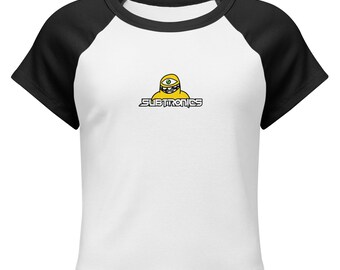 Subtronics Women’s micro rib raglan baby tee