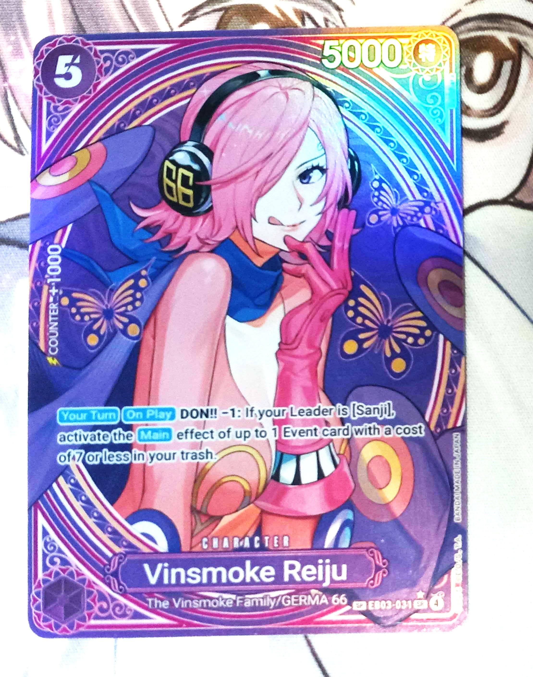 Vinsmoke Reiju EB03-031 SP Proxy/orica One Piece - Etsy