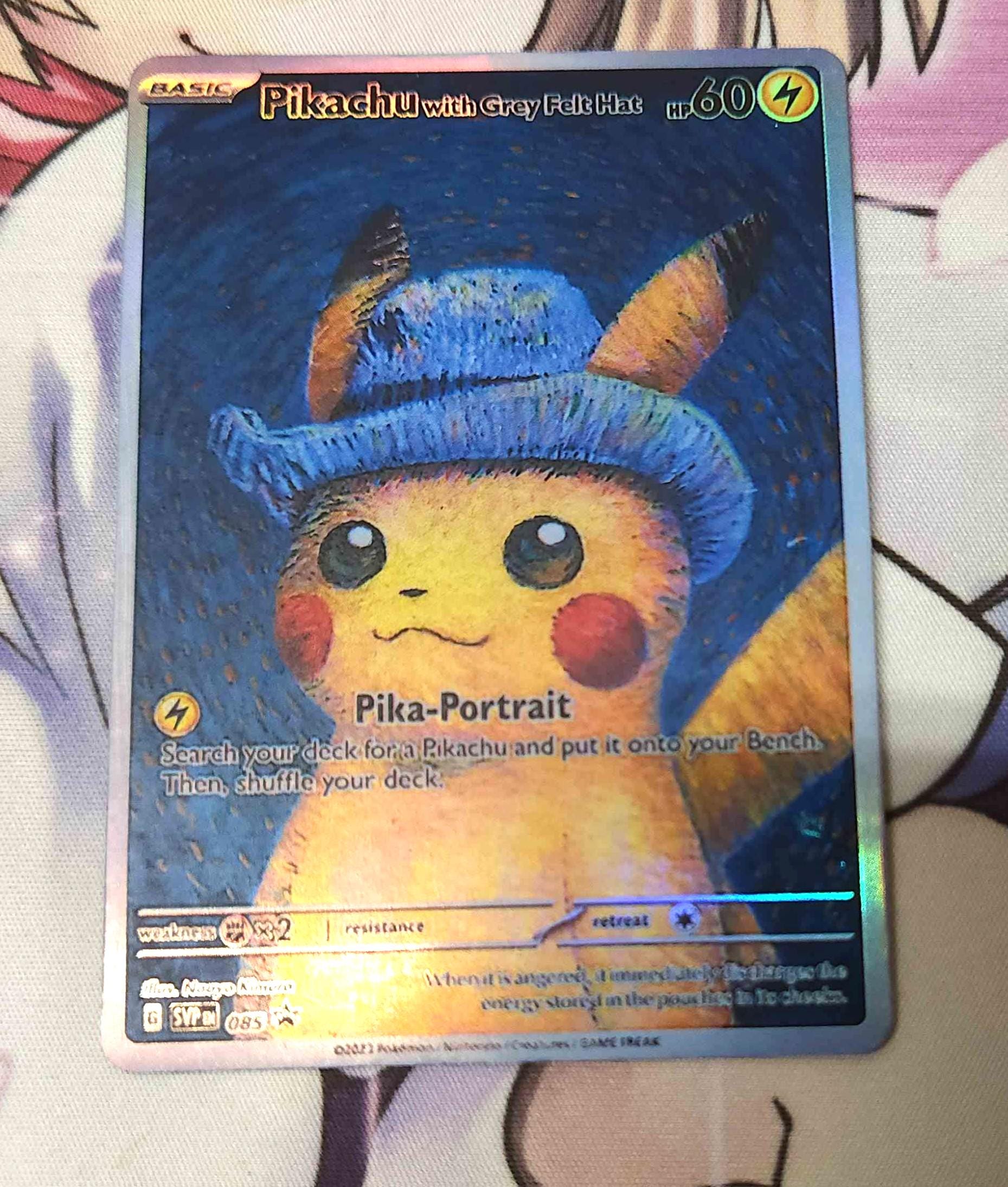 Pikachu With Grey Felt Hat 085 - SV: Scarlet & Violet Promo Cards