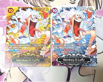 Proxy Monkey D Luffy OP05-119 Champion Winner One Piece - Etsy
