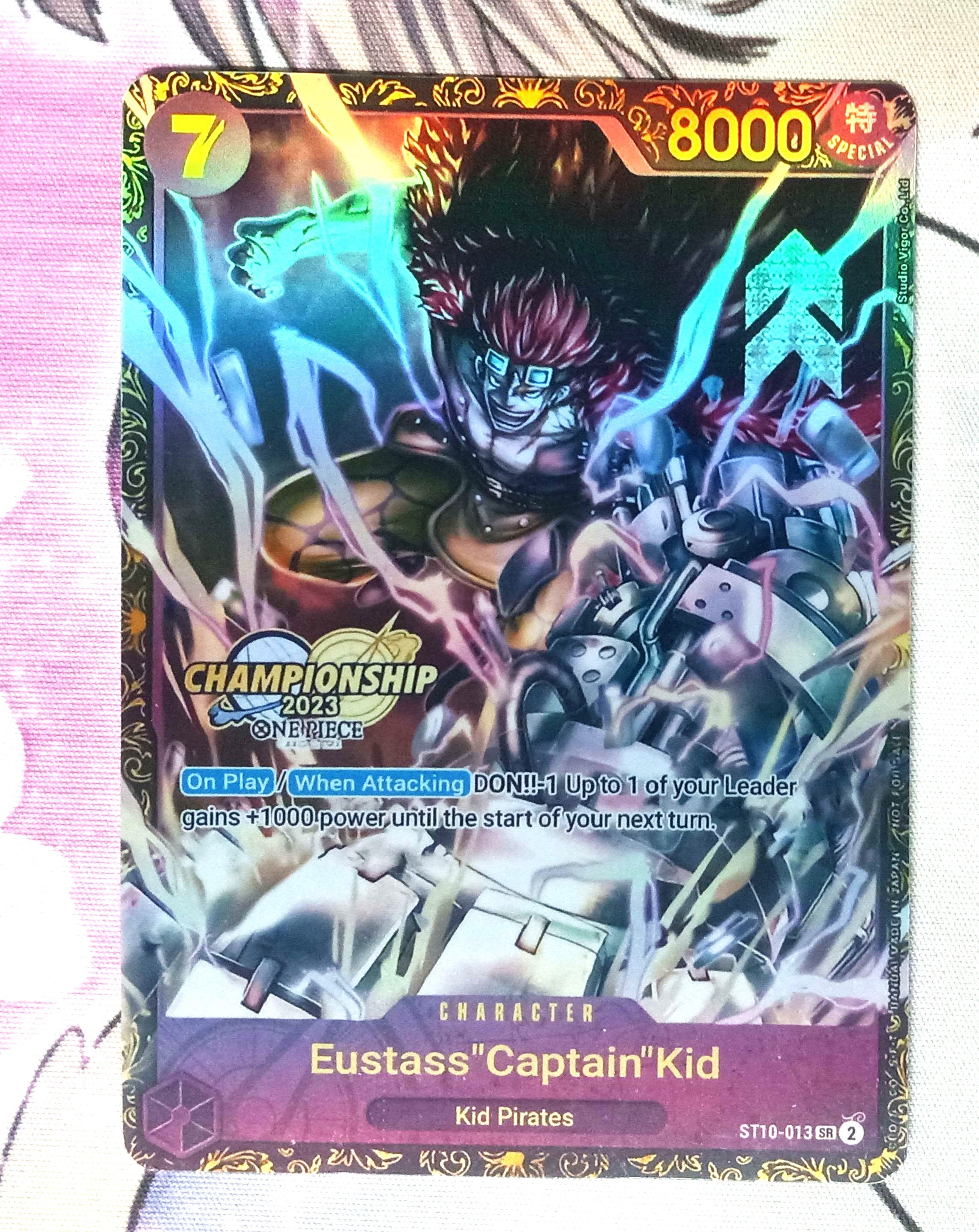 Proxy Eustass Captain Kid ST10-013 OP-PR One Piece - Etsy