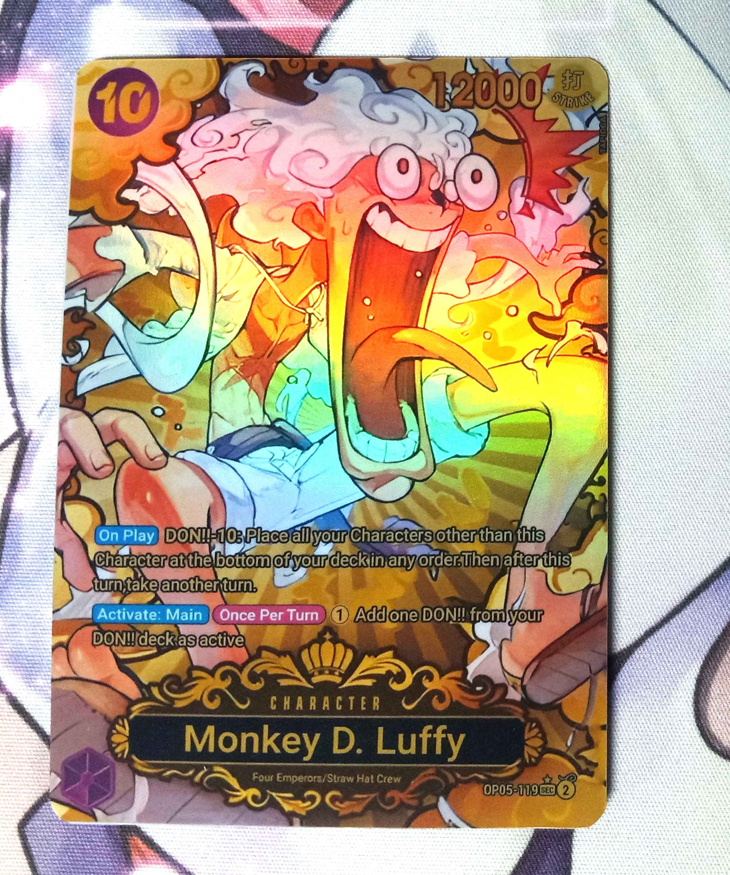 Monkey D. Luffy SEC OP09-119 [PAR] Emperors in the New World