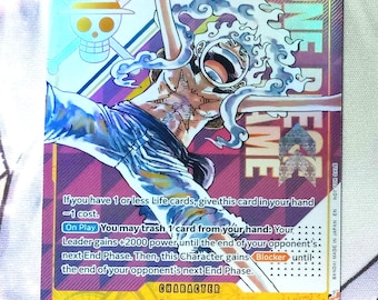 Monkey D Luffy EB04-061 Arte alternativo serializado One Piece