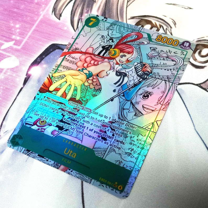 Uta EB03-061 Manga Rare Proxy/Orica One Piece image 2