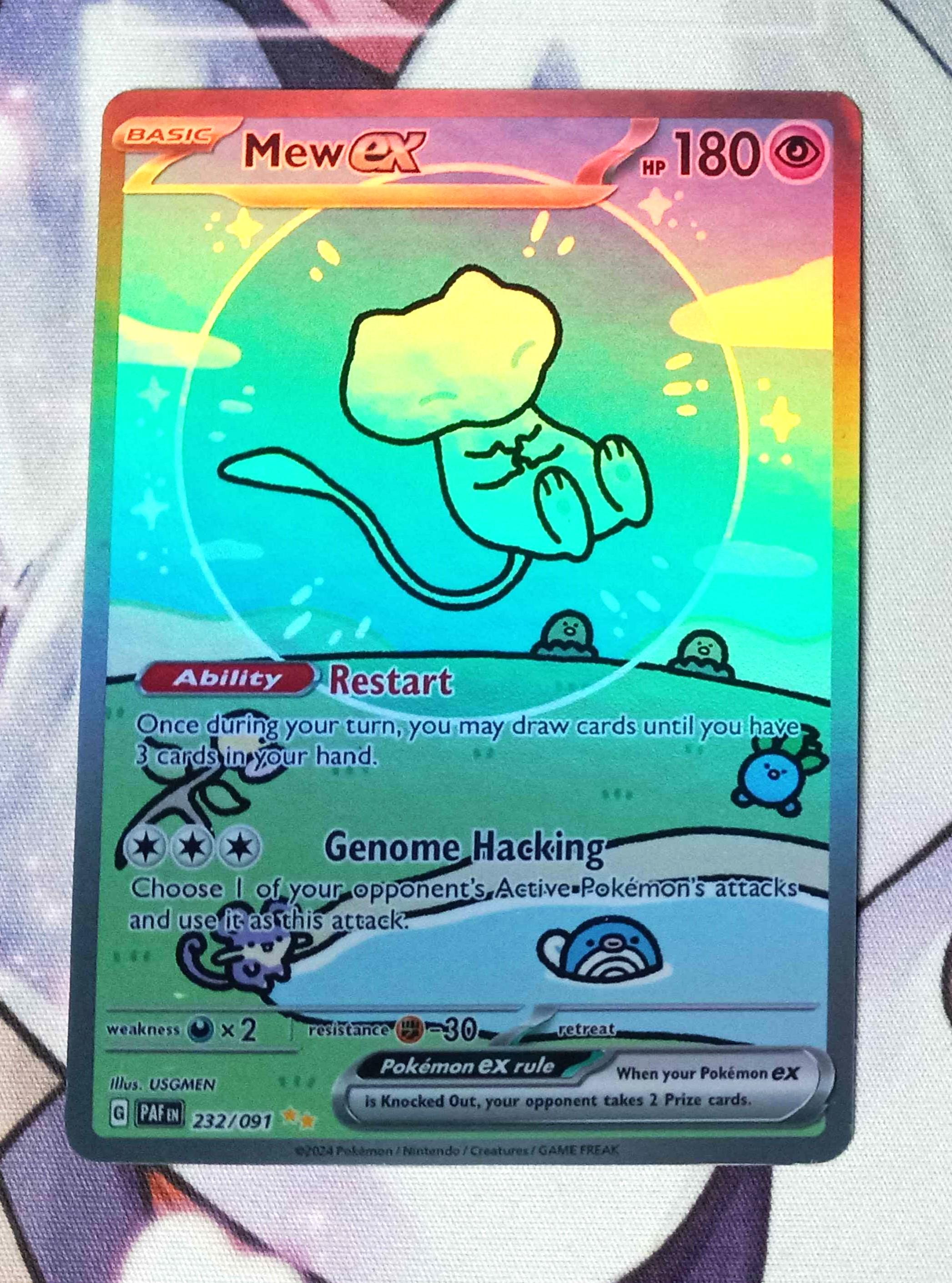 ポケモンカード ミュウEX 232/091 EN 英語版 ポケモン - ポケモンカード ミュウEX 英語版 232/091 1の通販 by