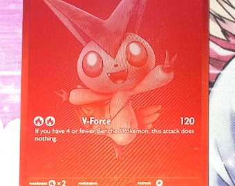 Victini - 172/086 - SV: Black Bolt (BLK) Proxy Pokémon TCG