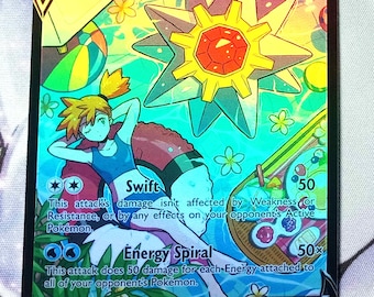 Starmie V Alt Art TG13/TG30 Astral Radiance Proxy Pokemon TCG - Etsy