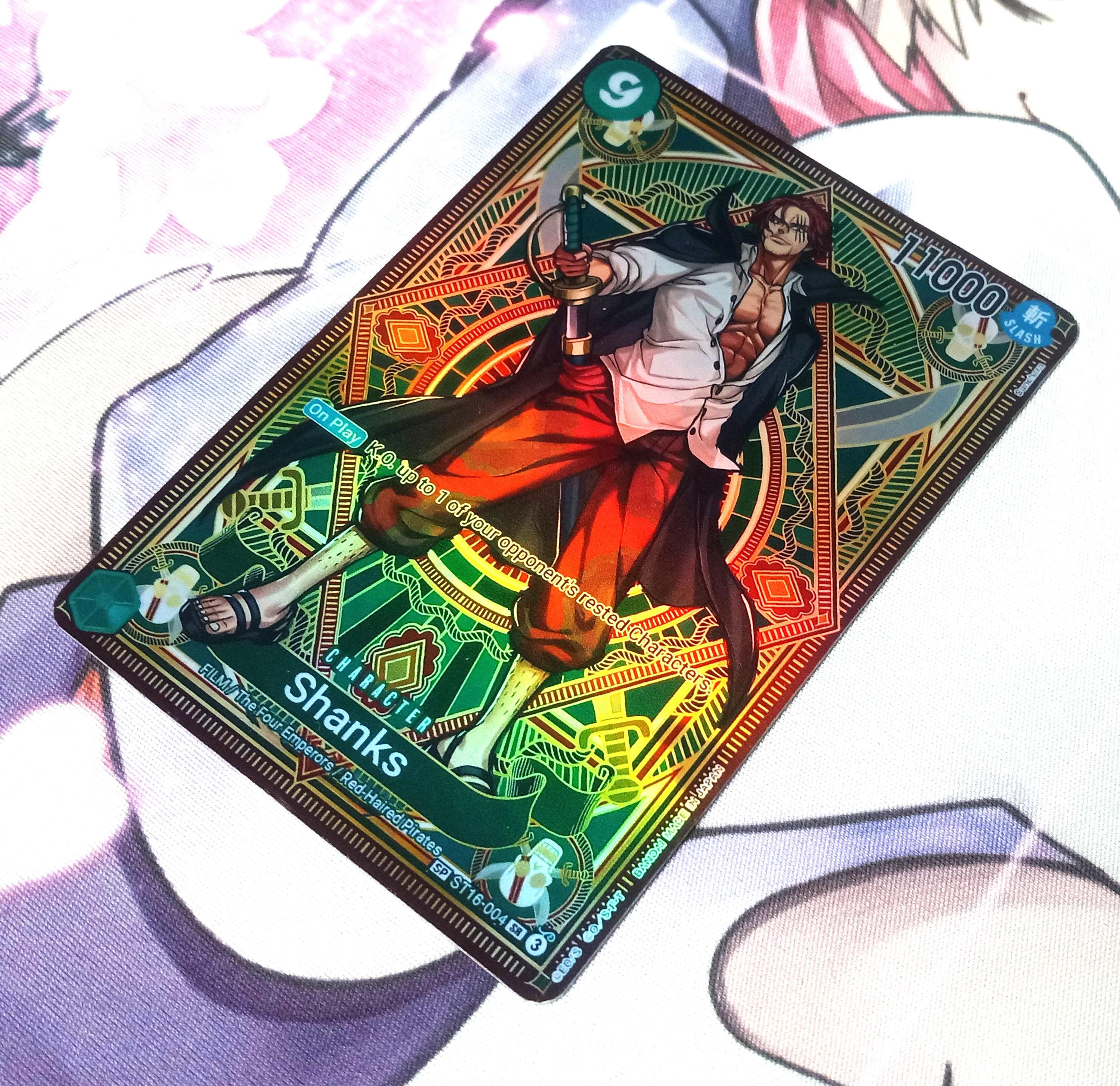 SHANK cd6枚+特典1枚 ONE PIECE Card SP Set of 6 Shanks Alt Art A Fist of Divine