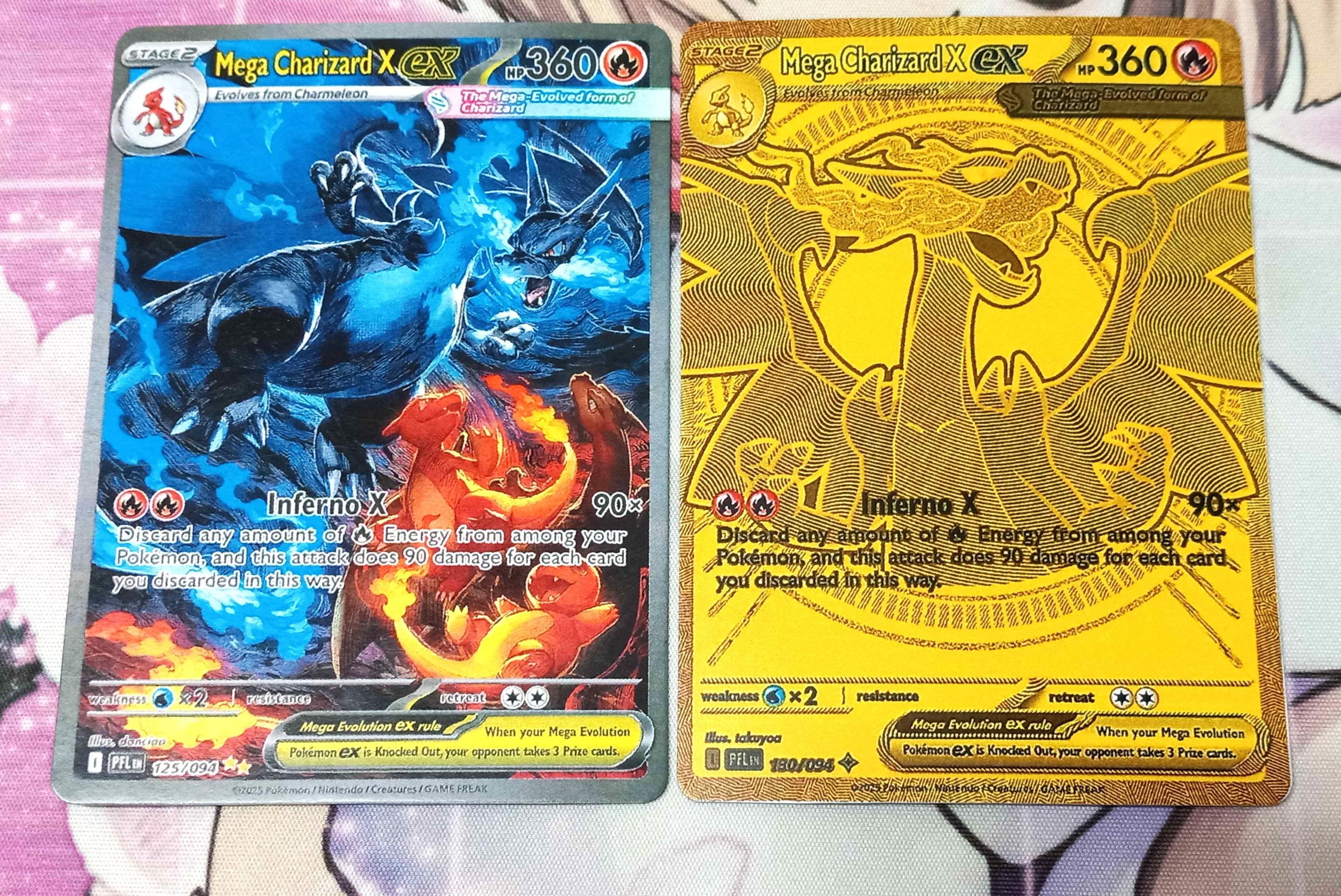 Buy Mega Charizard X Ex 125/094 130/094 SIR ME02: Phantasmal