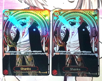 Shanks OP09-004 SP Gold Silver One Piece