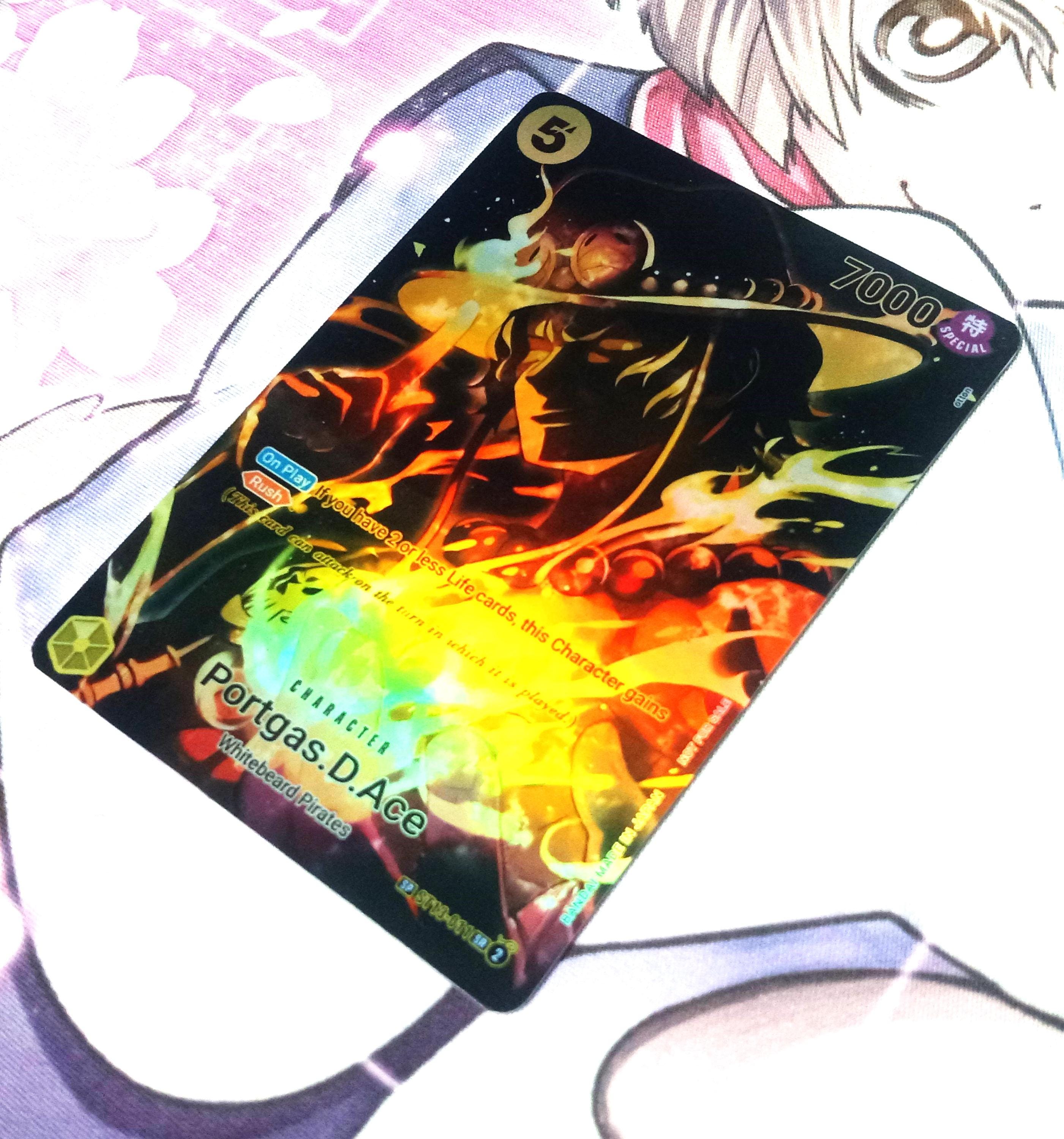 Portgas D Ace ST13-011 SP Art One Piece - Etsy