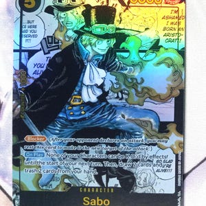Sabo (OP04-083) Manga Rare Proxy One Piece Card Game