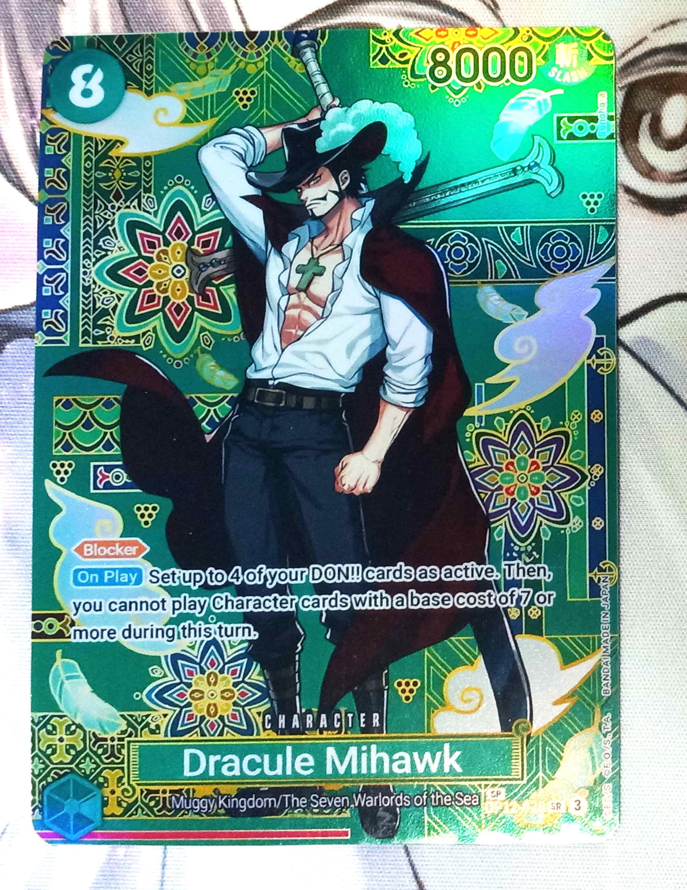 Dracule Mihawk OP12-030 SP Proxy/orica One Piece - Etsy