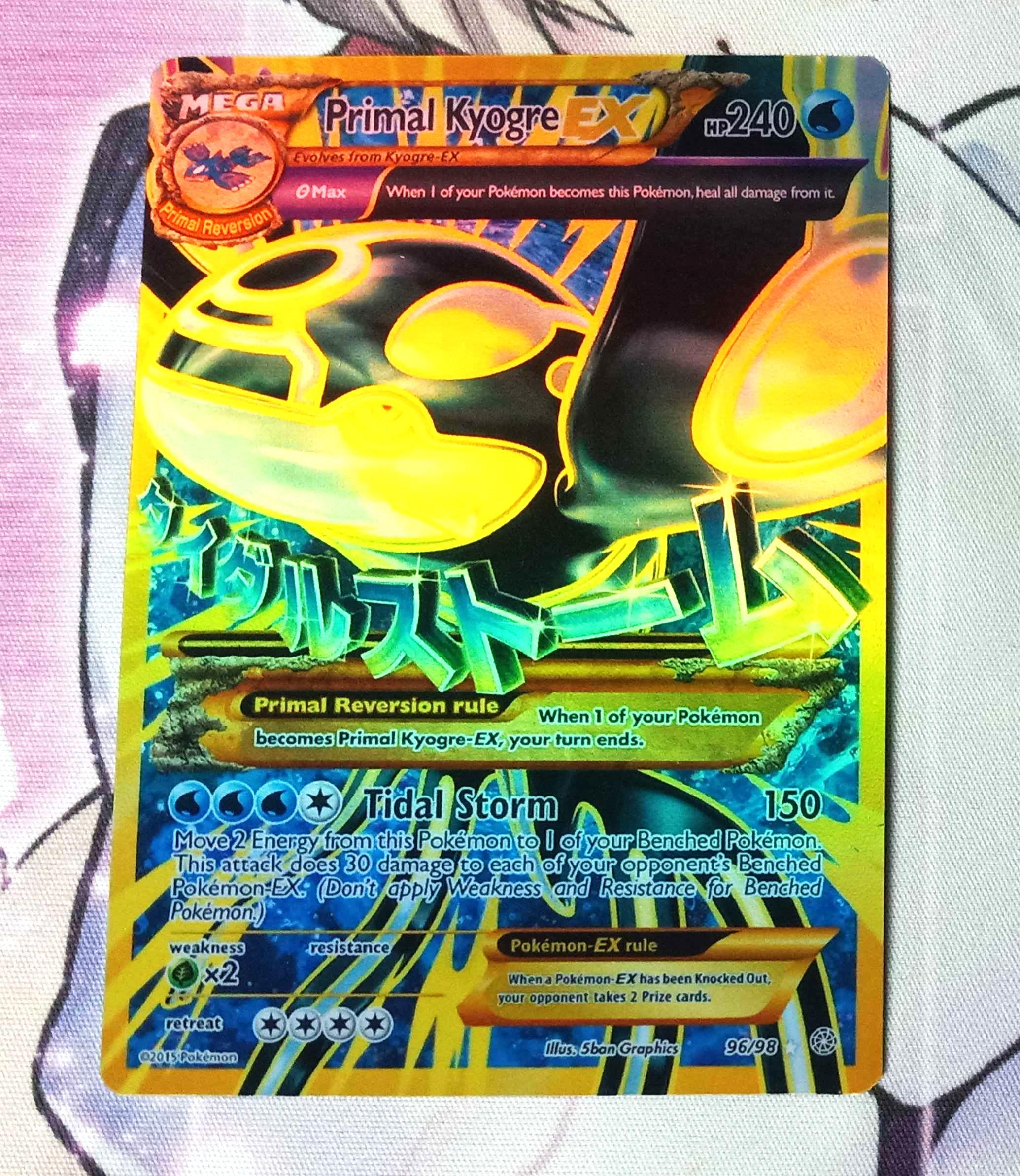 Primal Groudon Kyogre M Rayquaza EX Crown Zenith Pokemon TCG - Etsy