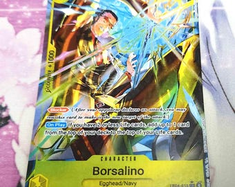 Juego de cartas Proxy Borsalino EB04-058 con arte alternativo de One Piece