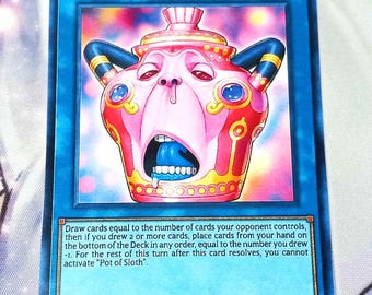 Olla de la Pereza CORI-EN061 Chaos Origins Proxy Juego de Cartas Yu-Gi-Oh!