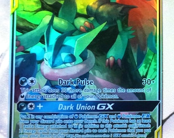 Greninja Zoroark GX Alt Full Art 201/214 Unbroken Bonds Proxy
