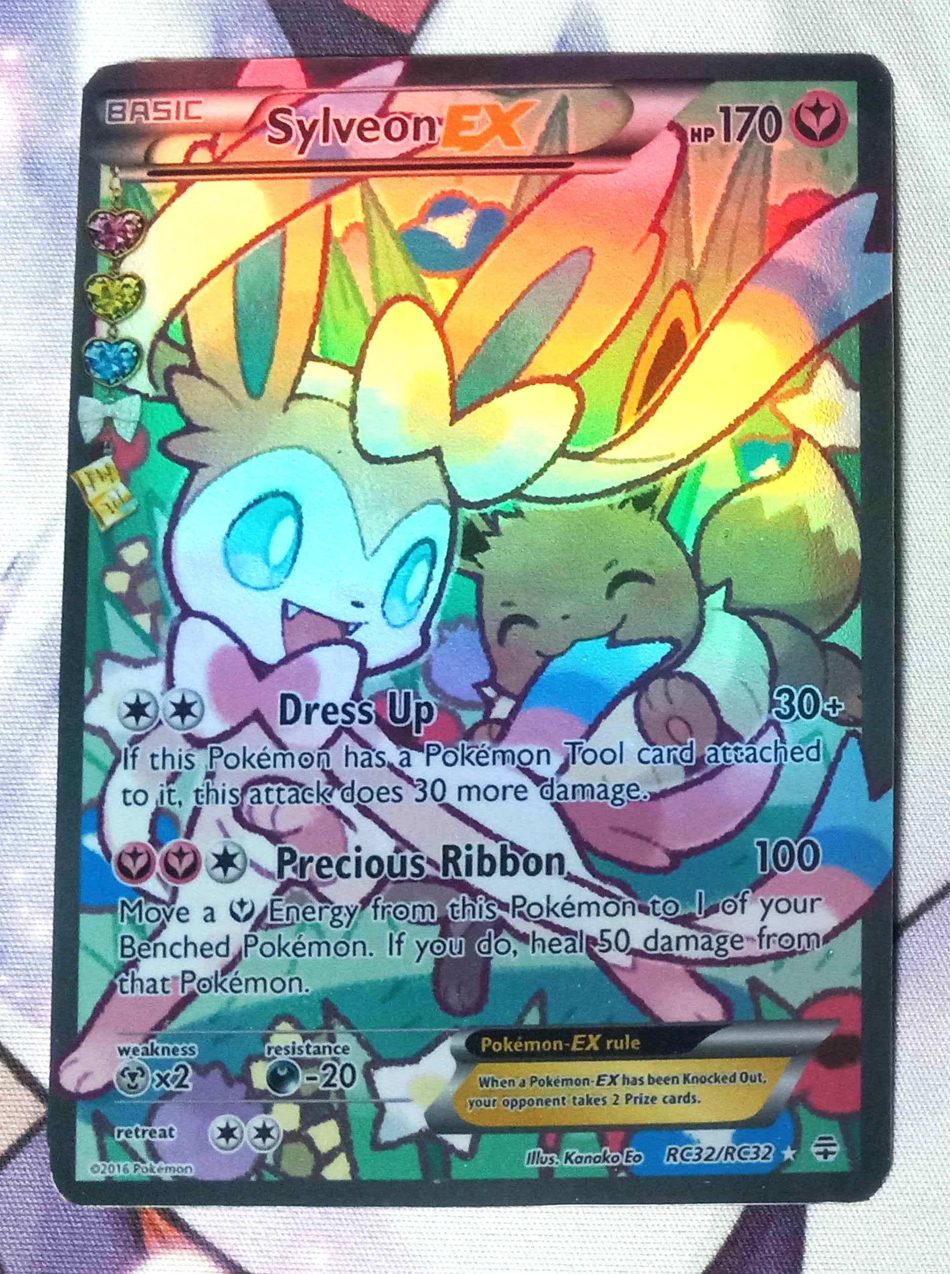 Sylveon Ex Rc32 - Etsy