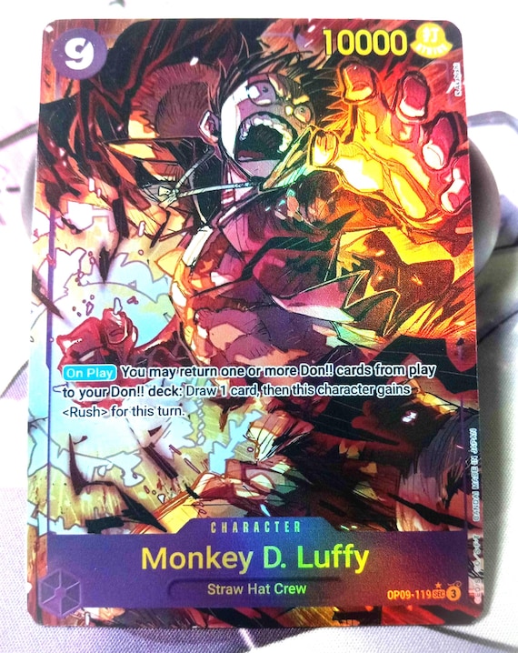ONE PIECE カードゲーム MONKEY D. LUFFY #119 Monkey.D.Luffy (119) (Alternate Art) (Manga) - Awakening of