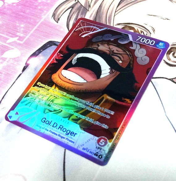 Gol D Roger OP13-003 Proxy One Piece Card Game - Etsy