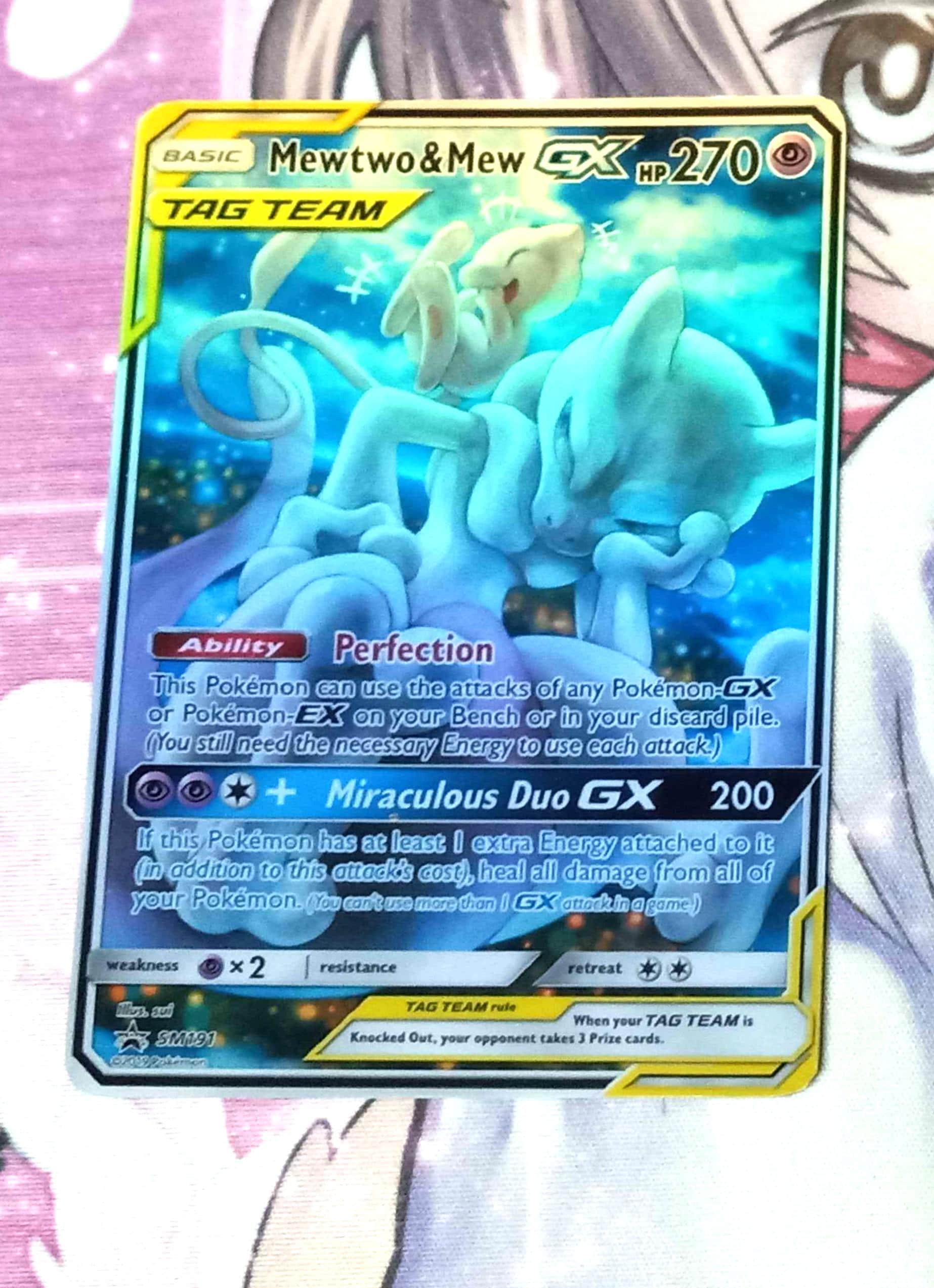 Mewtwo & Mew GX - SM191 Promos (SMP) Tag Team Proxy Pokemon TCG - Etsy