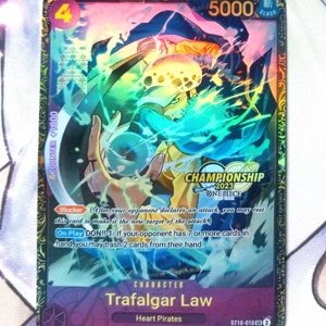 Proxy Trafalgar Law ST10-010 Championship Promo One Piece